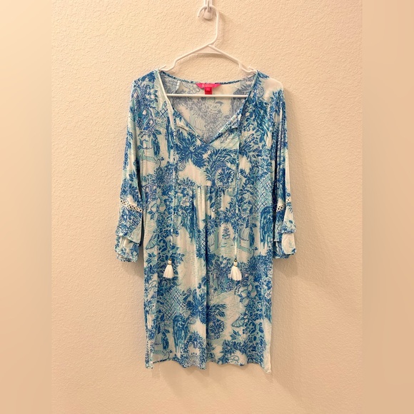 🛑SOLD🛑 Lilly Pulitzer Azita Tunic Dress (small) NWOT - Picture 1 of 5